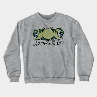 So Mote It Be Triple Moon Phase Crewneck Sweatshirt